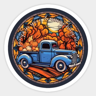 Pumpkin Spice & Everything Nice Sticker